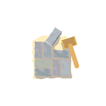 tool signs. Mandatory construction and industrial signs. Collection of safety and health protection equipment.のイラスト素材