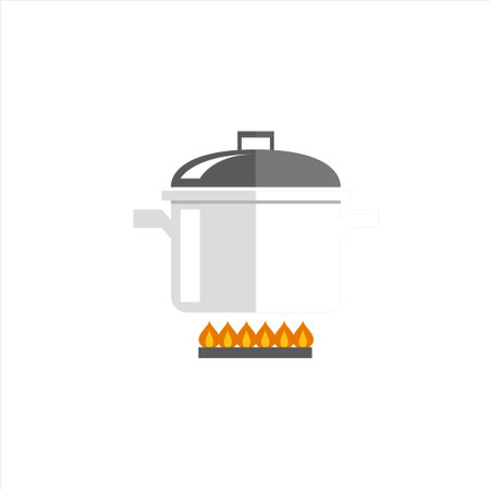 cooking equipment icon graphic design vector illustrationのイラスト素材