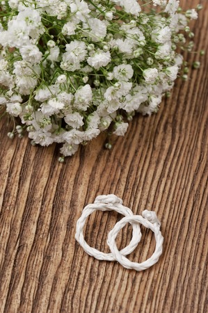 Wedding decor of natural environmental materialsの写真素材