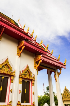 Nongbuarong temple in Korat of Thailandの写真素材