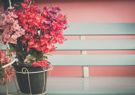 vintage style sakura flower,colorful decoration flower