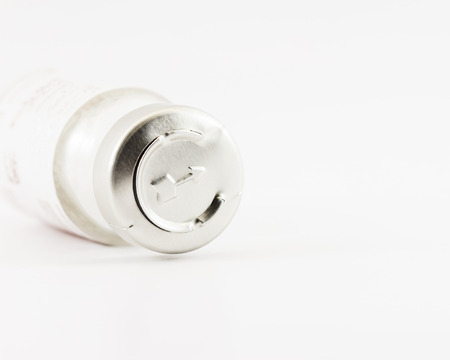 medicine bottle on white backgroundの写真素材