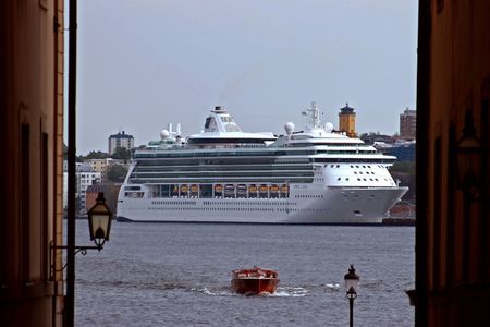 Liner in Stockholmの写真素材