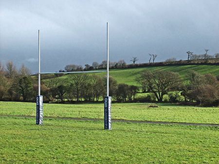 Rugby Postsの写真素材