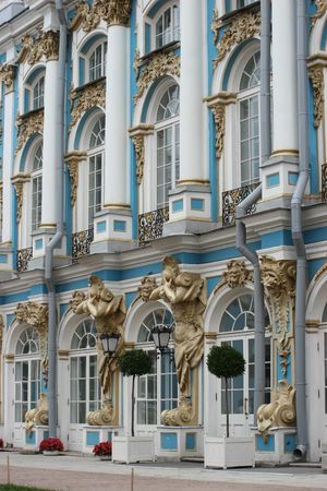 Catherine the great's palaceの写真素材
