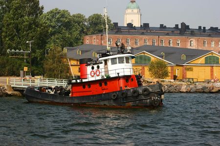 Rusty Tugの写真素材