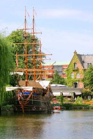 Tivoli Gardensの写真素材