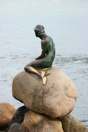 the little mermaid bの写真素材