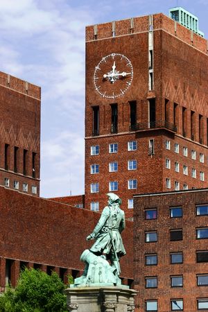 Oslo Clockの写真素材