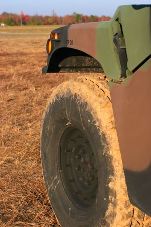 Military Wheelの写真素材