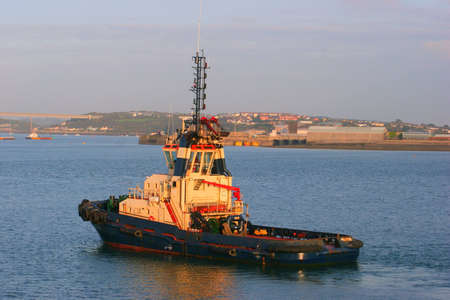 Harbour Tugの写真素材