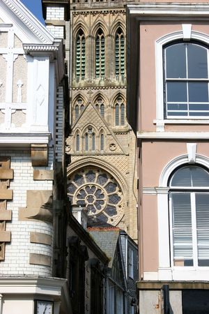 Truro Cathedral Viewの写真素材