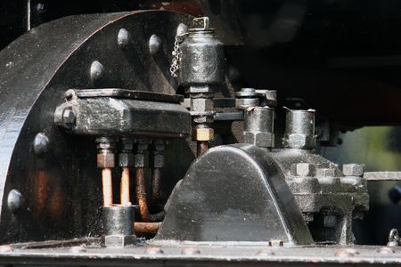 Steam Engine Detailsの写真素材