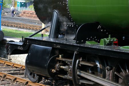 Steam Locomotive Valvesの写真素材