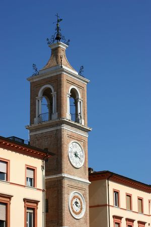 Italian Clock Towerの写真素材
