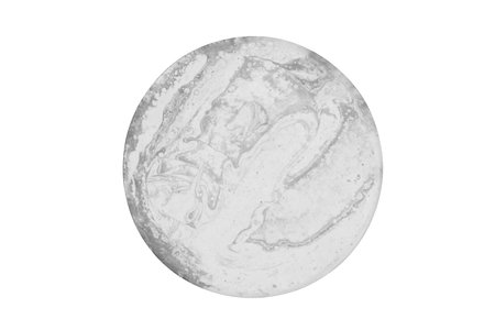 The cement tray  isolated on white background.の写真素材