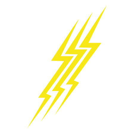 power lighting electric icon logoのイラスト素材