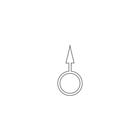 Gender vector icon templateのイラスト素材