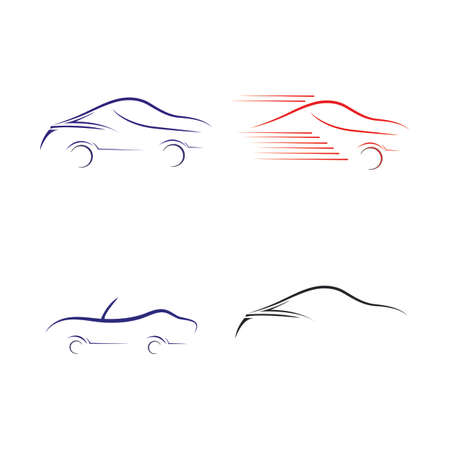 car logo stock illustration designのイラスト素材