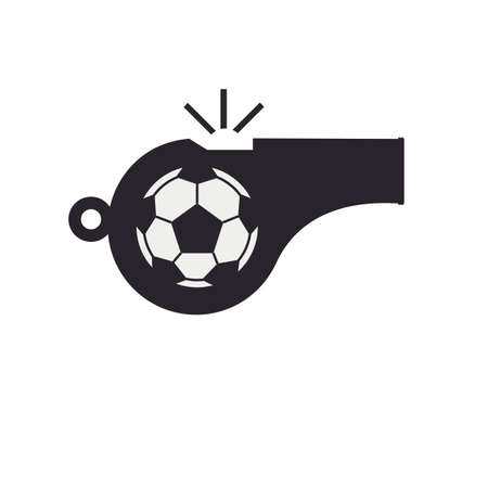 whistle logo stock illustration designのイラスト素材