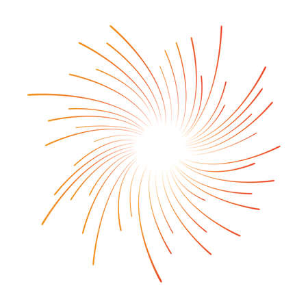 firework logo illustration designのイラスト素材
