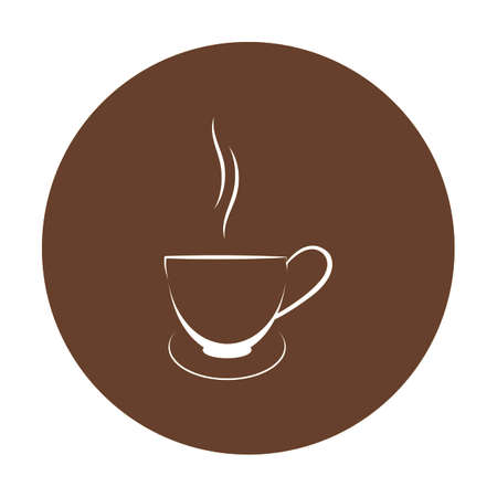 coffee logo stock illustration designのイラスト素材