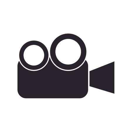 design about video shooting vector templateのイラスト素材