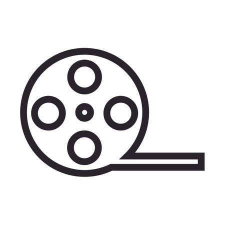 logo design about video shooting vector  templateのイラスト素材