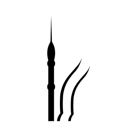 mosque logo vector illustration designのイラスト素材