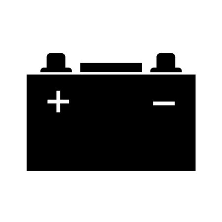 battery icon logo illustration designのイラスト素材
