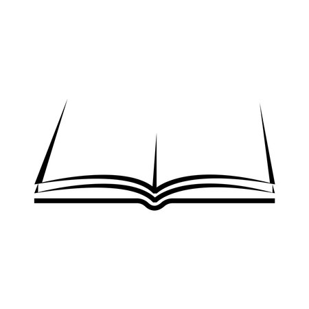 Book Logo Template vector Illustration designのイラスト素材