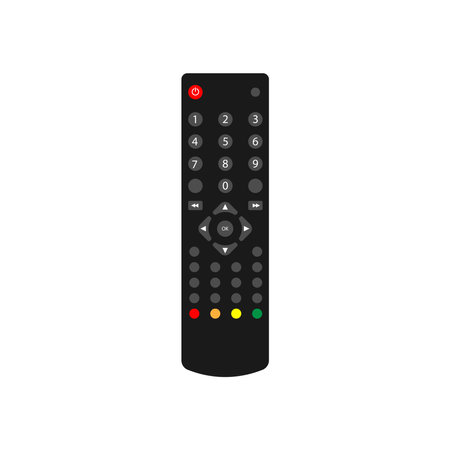 remote control logo illustration designのイラスト素材