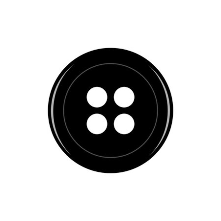 buttons dress logo illutration design