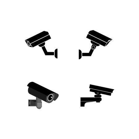 CCTV logo stock illustration designのイラスト素材