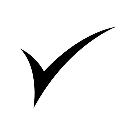 tick logo vector design templateのイラスト素材