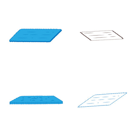 mat logo stock illustration designのイラスト素材