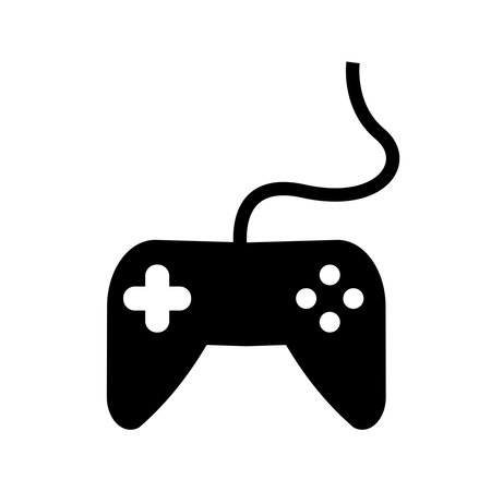 game stick logo illustration designのイラスト素材