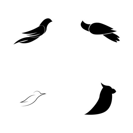 Bird   Template vector illustrationのイラスト素材