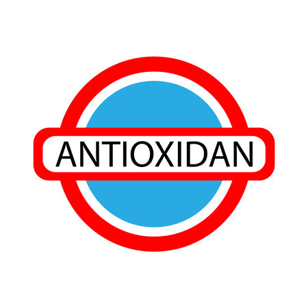 antioxidan logo stock illustration designのイラスト素材