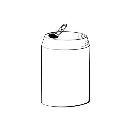 soda can logo stock vector templateのイラスト素材