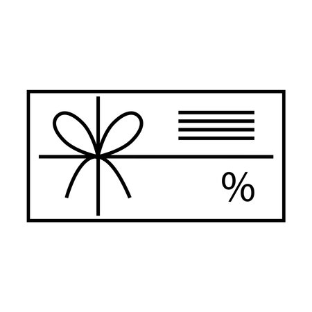 voucher icon stock illustration designのイラスト素材