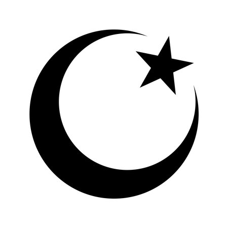 moon logo stock illustration designのイラスト素材