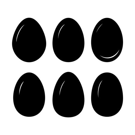 egg logo stock illustration designのイラスト素材