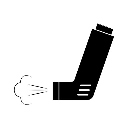inhaler icon stock illustration designのイラスト素材