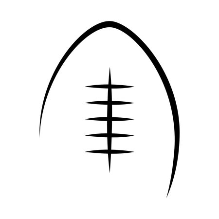 american football icon stock illustration designのイラスト素材