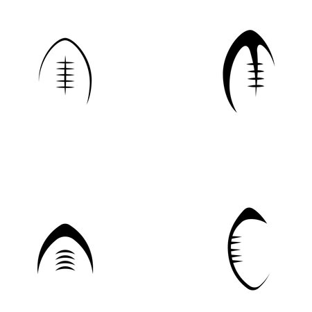 american football icon stock illustration designのイラスト素材