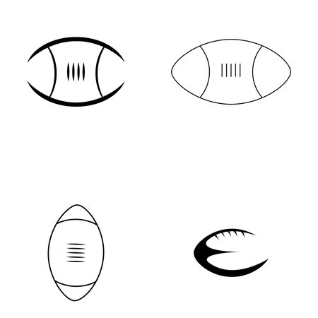 american football icon stock illustration designのイラスト素材