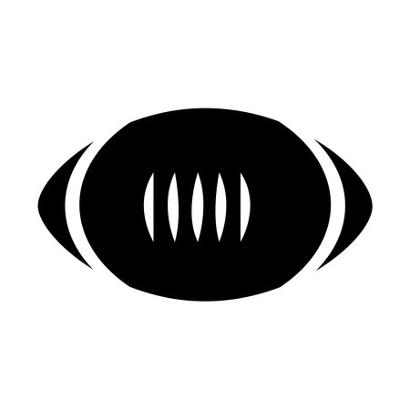 american football icon stock illustration designのイラスト素材