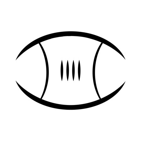 american football icon stock illustration designのイラスト素材