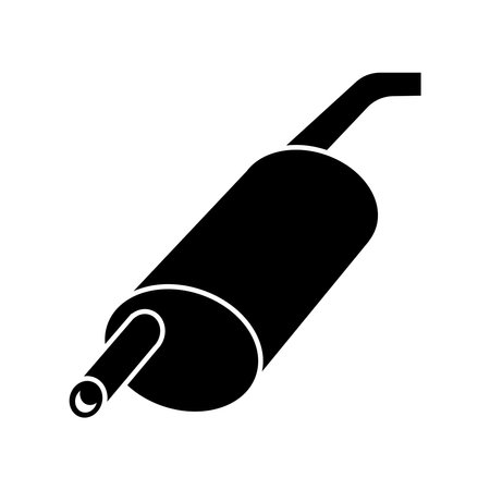 car exhaust icon illustration designのイラスト素材